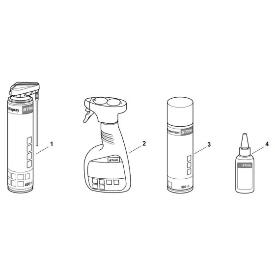 Stihl iMOW 5.0 Cleaning Products