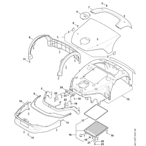 Machine Cover for Stihl iMOW