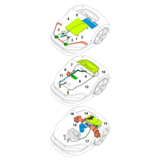 Stihl iMOW 7.0 EVO Ladder Diagram