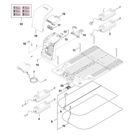 Docking Station for Stihl iMOW 7.0