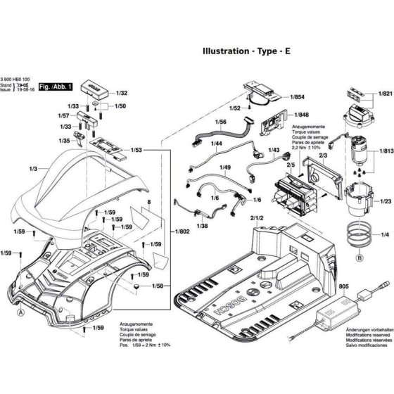 Bosch Indego S+ 350 Assembly