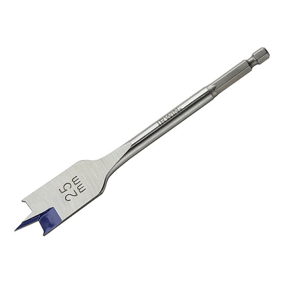 Irwin Blue Groove 4X Flat Bits