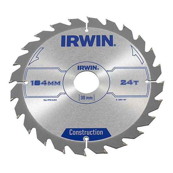 Irwin 184mm Circular Saw Blade