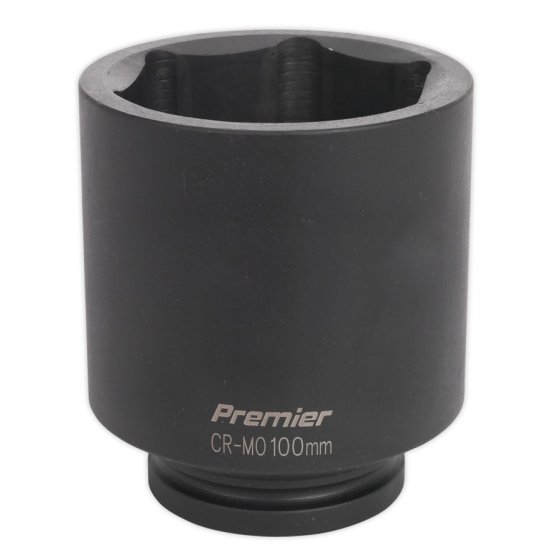 Impact Socket 100mm Deep 1"Sq Drive Sealey Part No. IS1100D