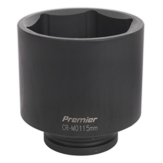 Impact Socket 115mm Deep 1"Sq Drive Sealey Part No. IS1115D