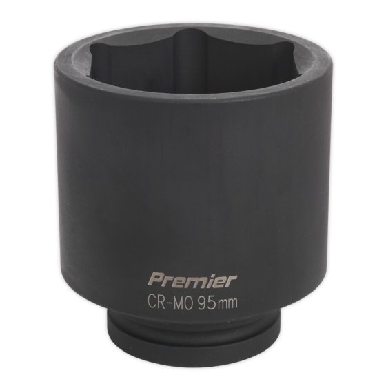Impact Socket 95mm Deep 1"Sq Drive Sealey Part No. IS195D