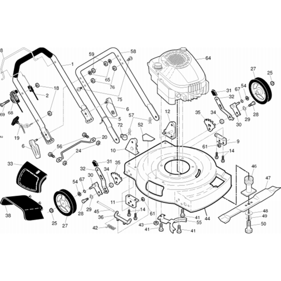 Frame & Engine Assembly