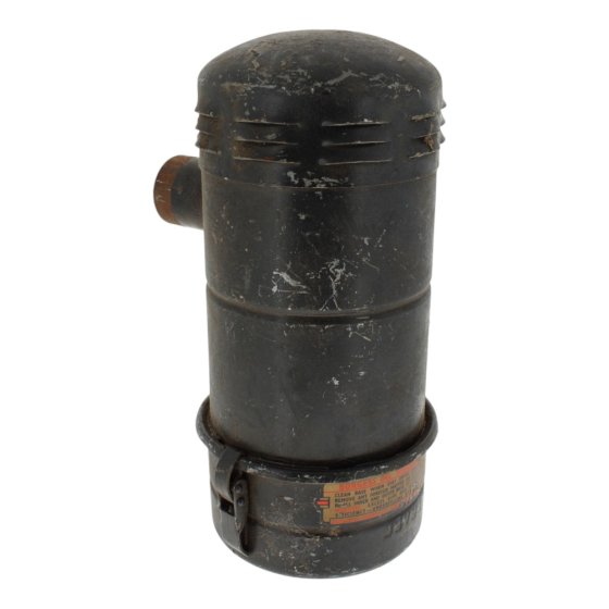 Oil Washed Burgess Air Filter fits Jap Engines With Zenith 24T Carb 