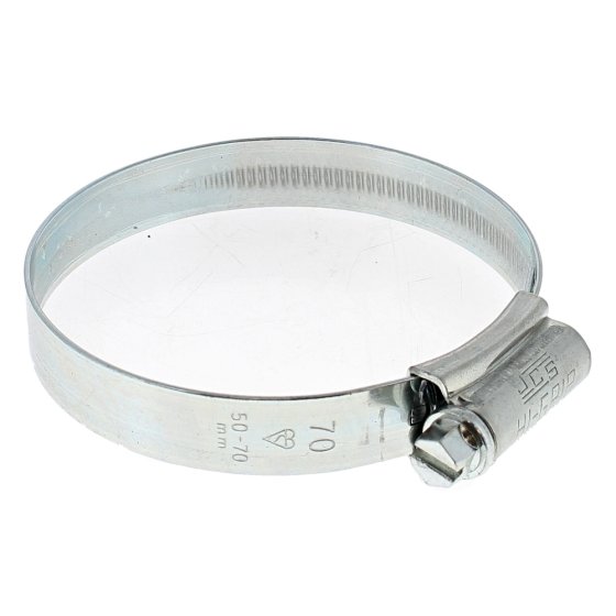 Hose Clip 55-70mm Zinc Plated - Size: 3 - 10 Pack