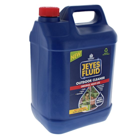 Jeyes Fluid - Unscented Disinfectant, 5Litre