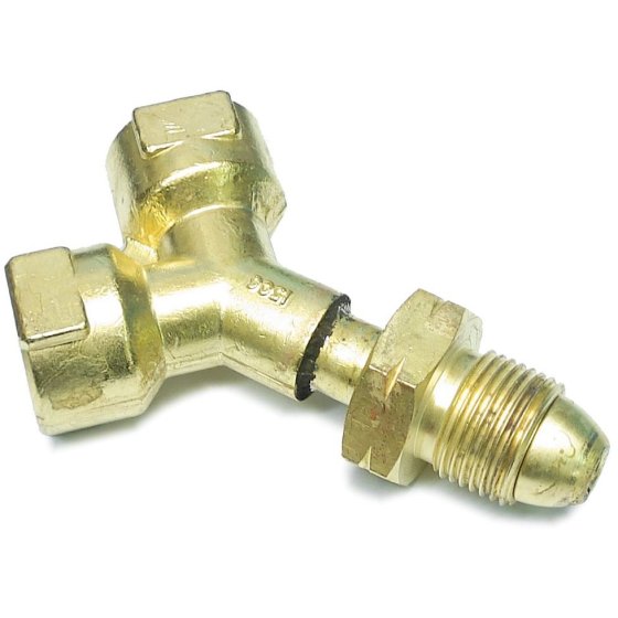 Gas T Manifold for Linking Propane Cylinders