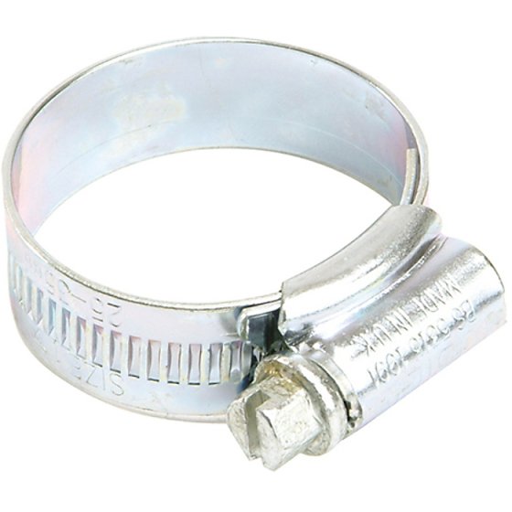 0 Zinc Protected Hose Clip 16 - 22mm (5/8 - 7/8in) by Jubilee - (Each)