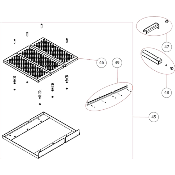 Table Assembly for Jumbo-900