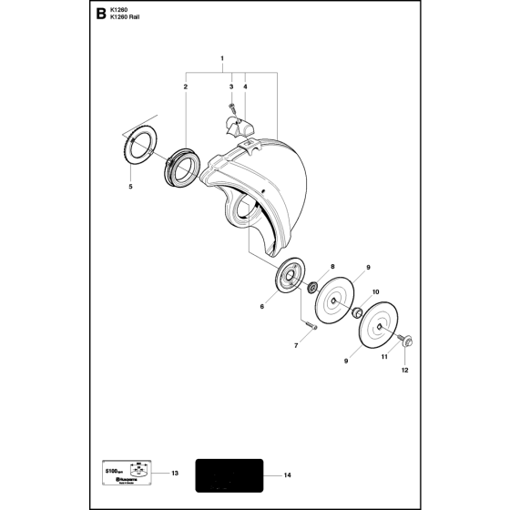 Wheels & Tyres for Husqvarna K1260