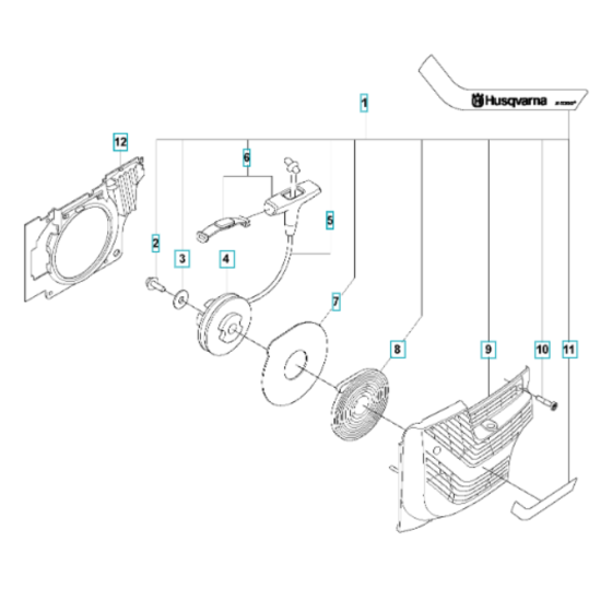 Starter Assembly for K1270 Rail II
