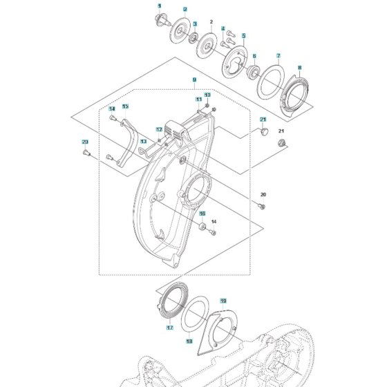 Blade Guard for Husqvarna K1