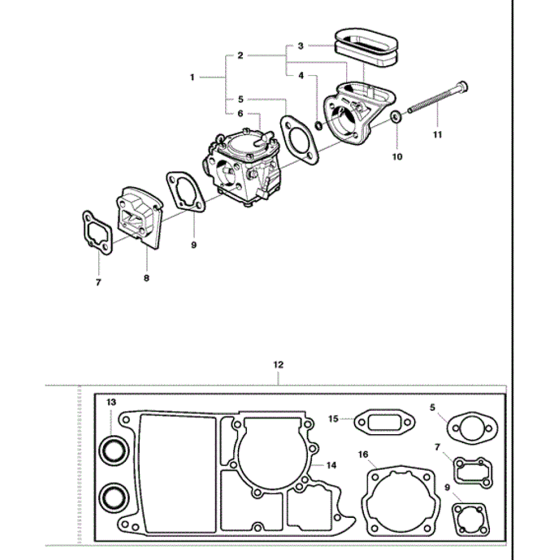 Carburetor Assembly for K650
