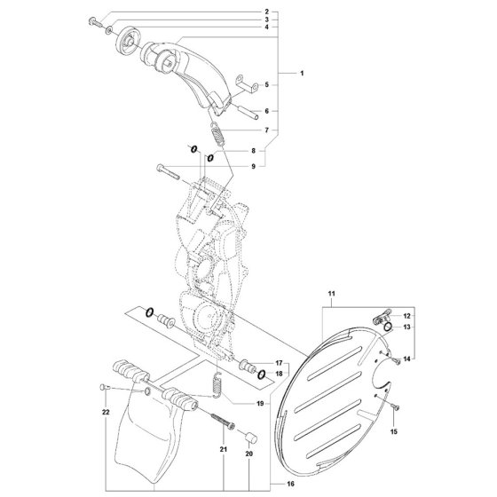 Guard 14" Assembly