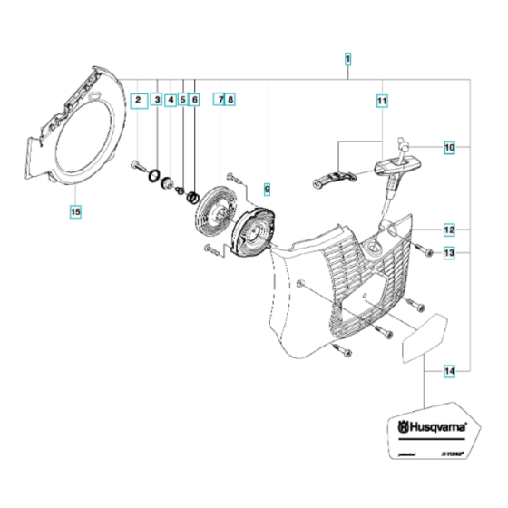 Starter Assembly for K760 II
