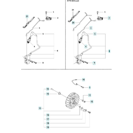 Ignition Assembly for K770