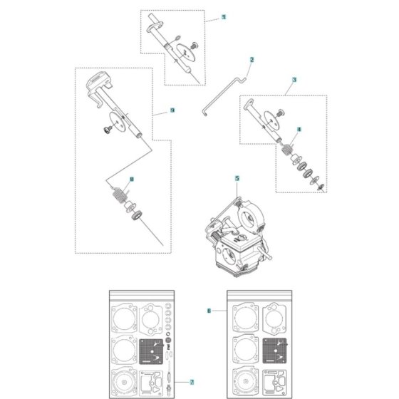 Carburettor Assembly for K770