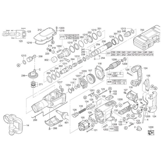 Milwaukee K900K Assembly