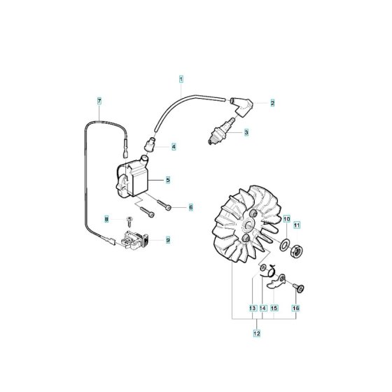 Ignition System for Husqvarna K950
