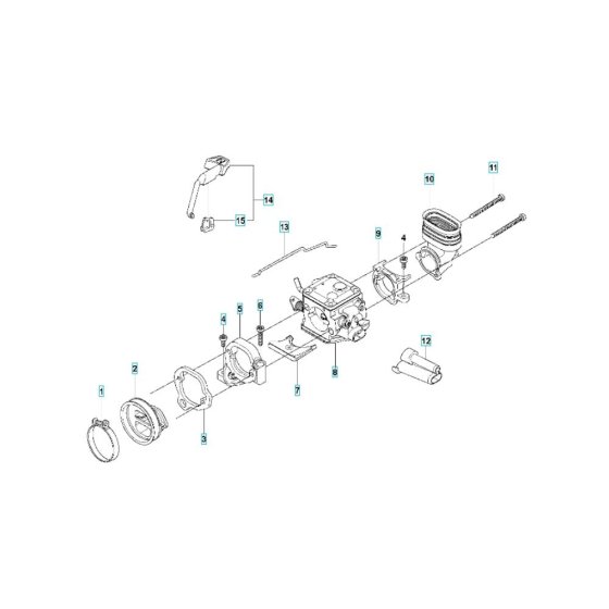 Carburettor Assembly for K960