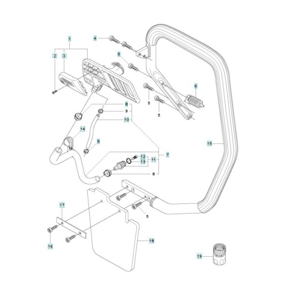 Handle Assembly for K960