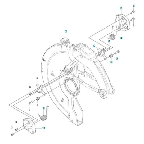 Blade Guard for Husqvarna K970