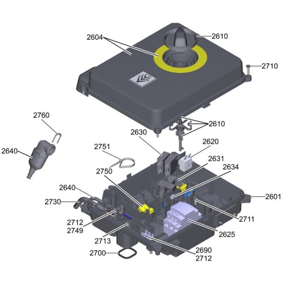 Control Box Assembly for Karcher HD 9-20-4 S Pressure Washer