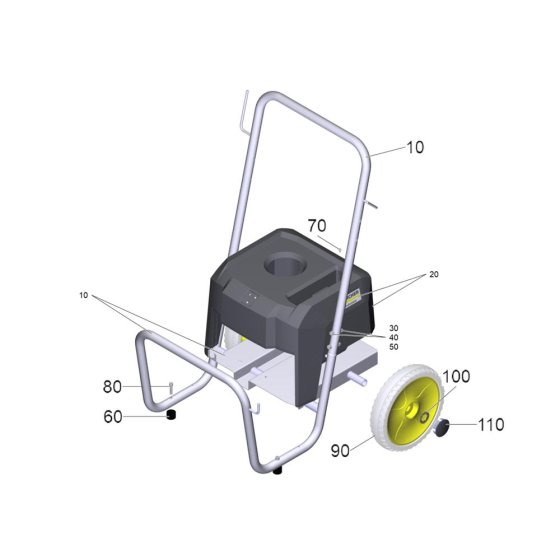 Frame Assembly for Karcher HD 13-18-4 S Classic Pressure Washer