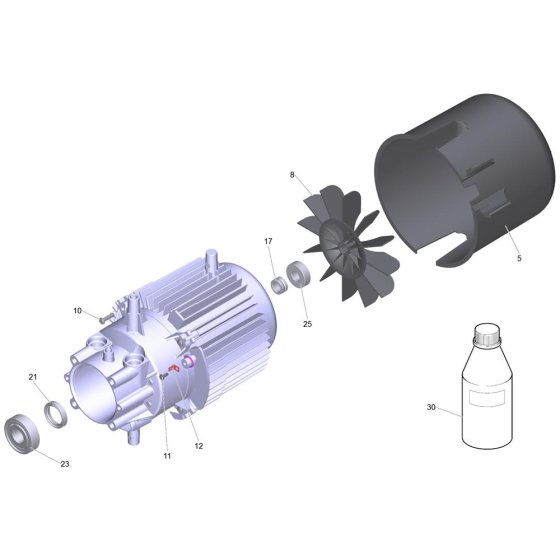 Motor Assembly for Karcher HD 6/11-4 M Pressure Washer