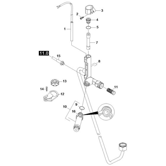 Safety Valve Assembly for Karcher HDS 12-18-4 S Pressure Washer