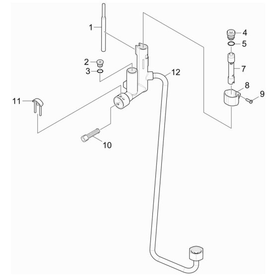 Safety Valve Assembly for Karcher HDS 5-12 C Pressure Washer
