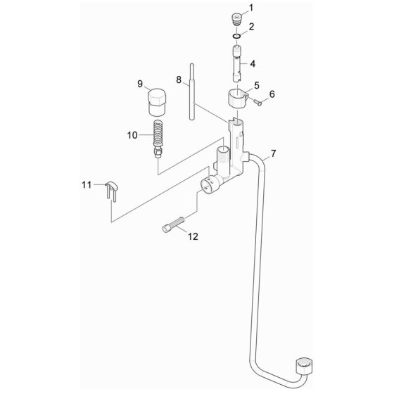 Safety Valve Assembly for Karcher HDS 6-14 C Pressure Washer
