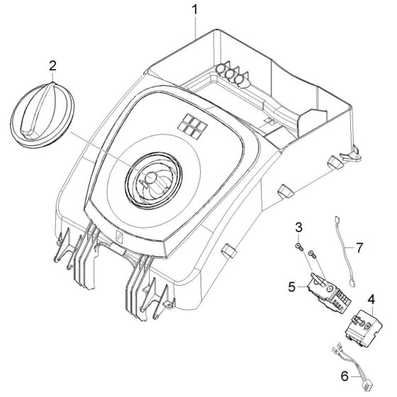 Control Panel Assembly for Karcher HDS 6-14 C Pressure Washer