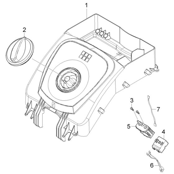 Control Panel Assembly for Karcher HDS 6-10 C Pressure Washer