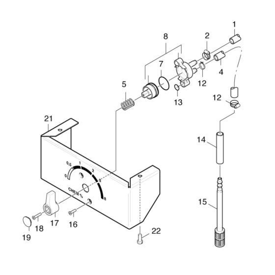 Chemical Regulator Assembly for Karcher HDS 1000 BE Pressure Washer