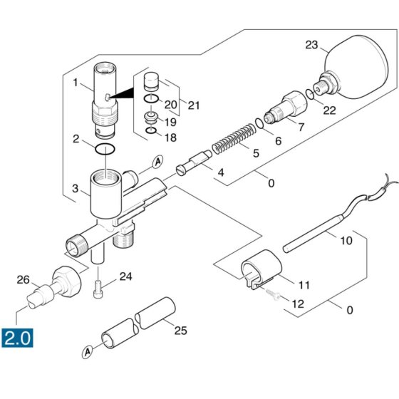 Safety System Assembly for Karcher HDS 1000 BE Pressure Washer