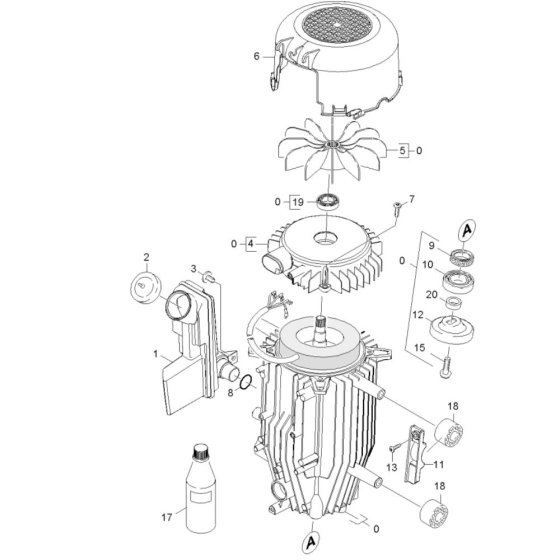 Motor Assembly Karcher Xpert HD 7125 Pressure Washer
