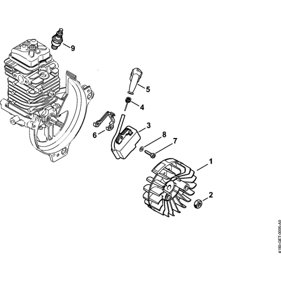 Ignition System for Stihl KM111R