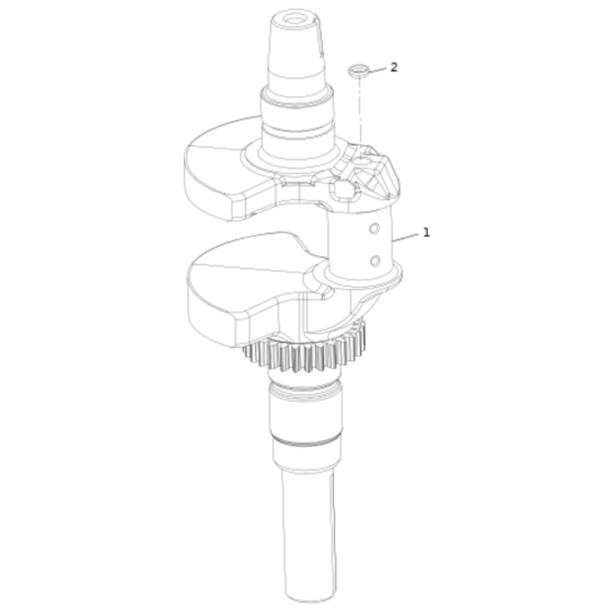 Crankshaft for Kohler KT600