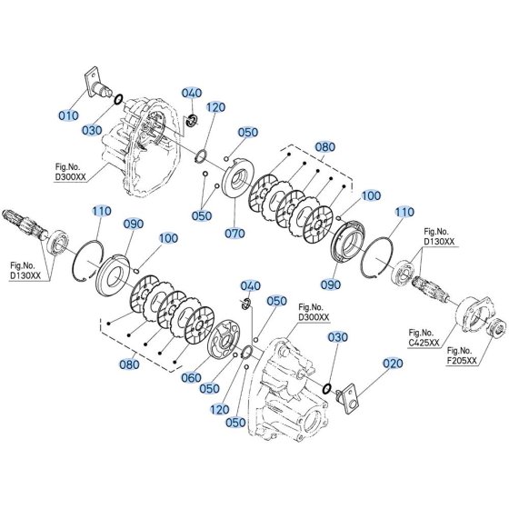Brake Assembly for Kubota F3680 Front-Mount Mower