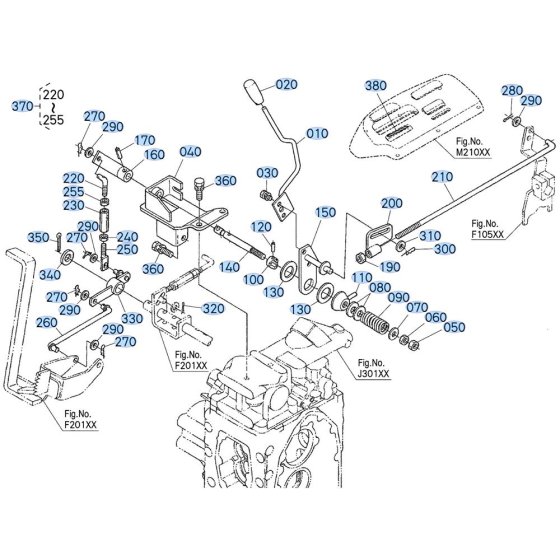 Cruise Control Assembly for Kubota F3680 Front-Mount Mower