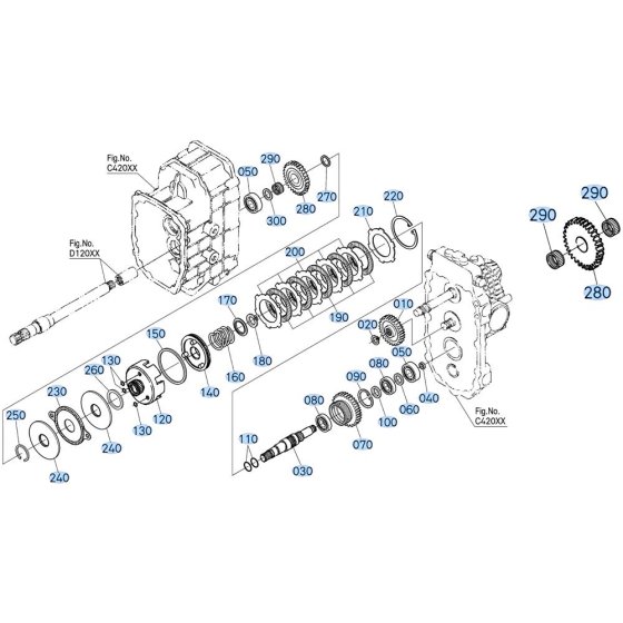 Clutch Assembly for Kubota F3680 Front-Mount Mower