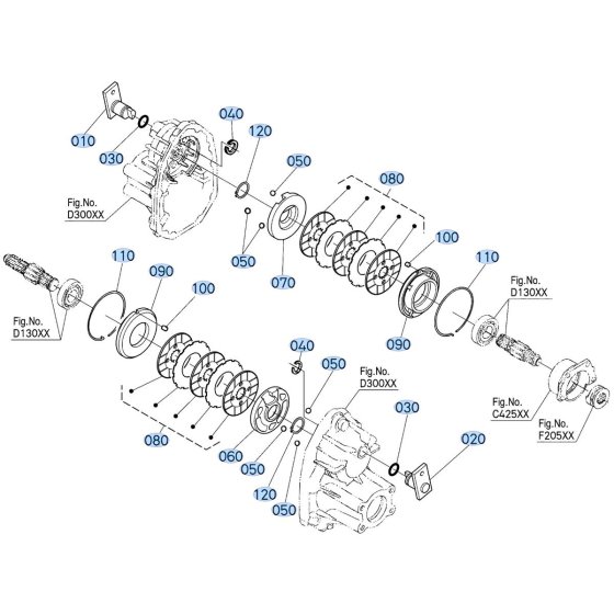 Brake Assembly for Kubota F3990 Front-Mount Mower