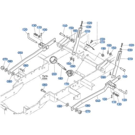 Lift Link Assembly for Kubota GR2000 Lawn Tractor
