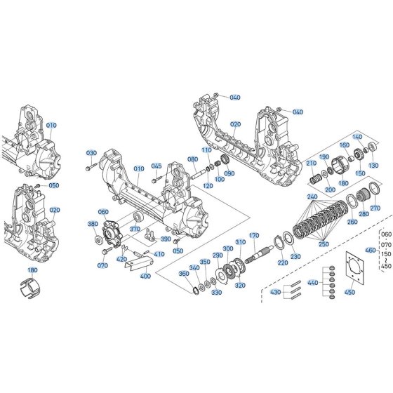 Clutch Shaft Assembly for Kubota GR2000 Lawn Tractor
