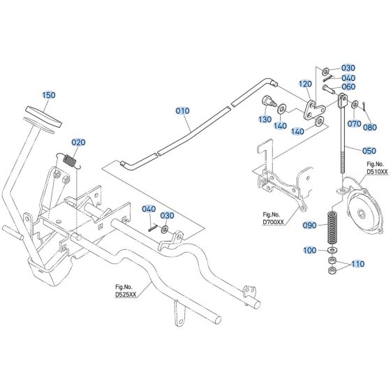 Brake Assembly for Kubota GR2010 Lawn Tractor